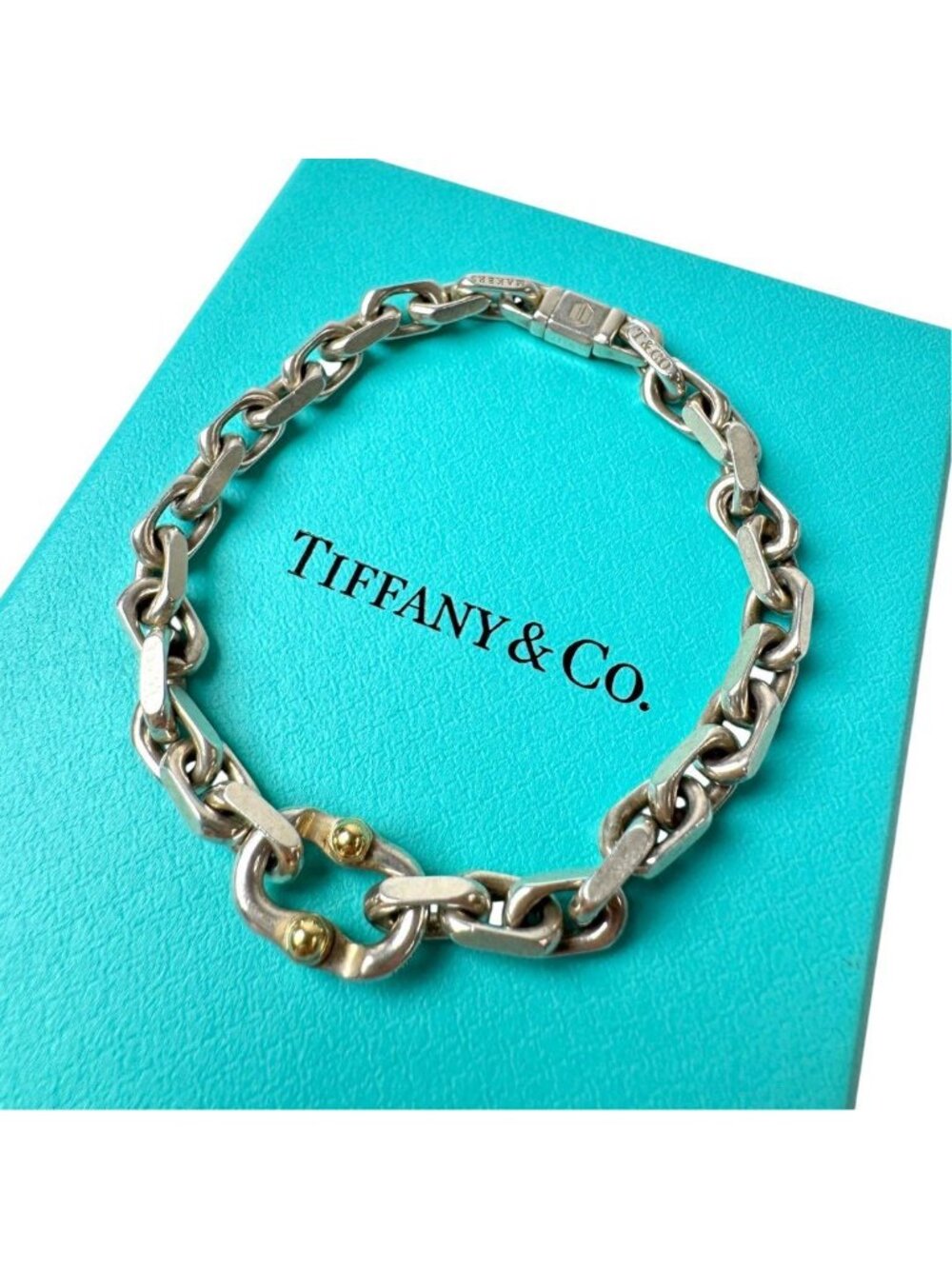 Tiffany & Co Makers Narrow Chain Bracelet 925